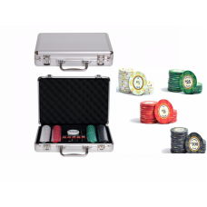 Набор для покера Luxury Ceramic на 200 фишек